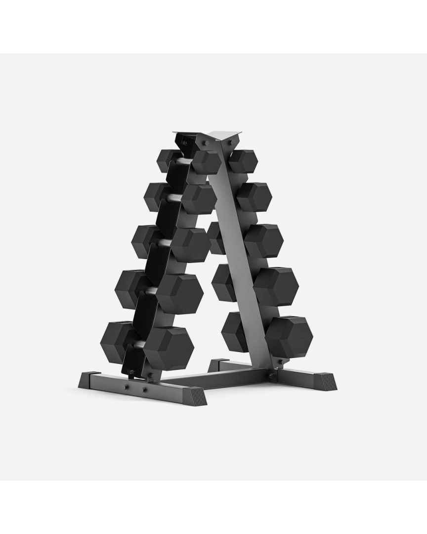 Dumbbell Set with Rack - Configure
