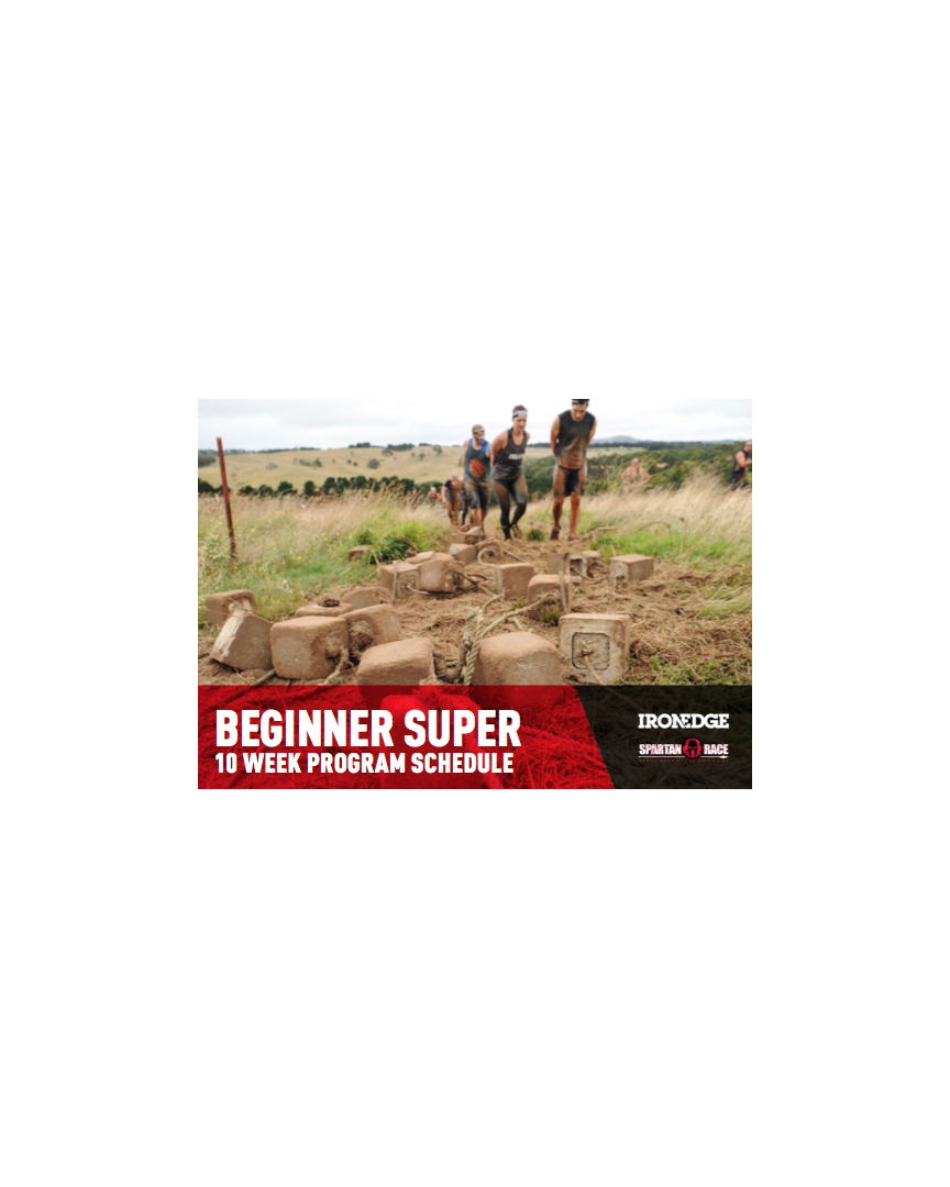 Obstacle Course training program - Beginner Super - Ebook